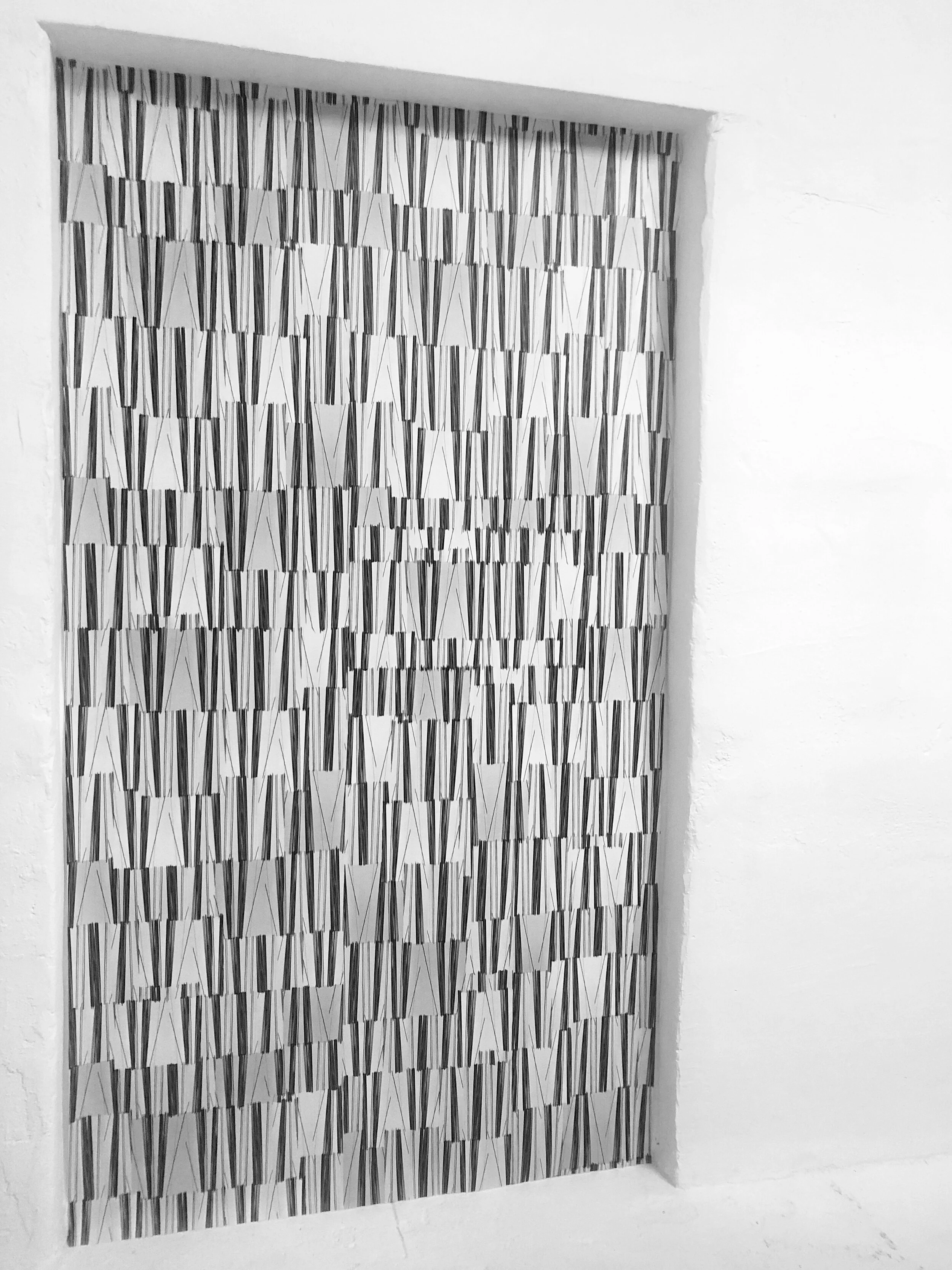 Jagged Door- Installation at ARCANE Space