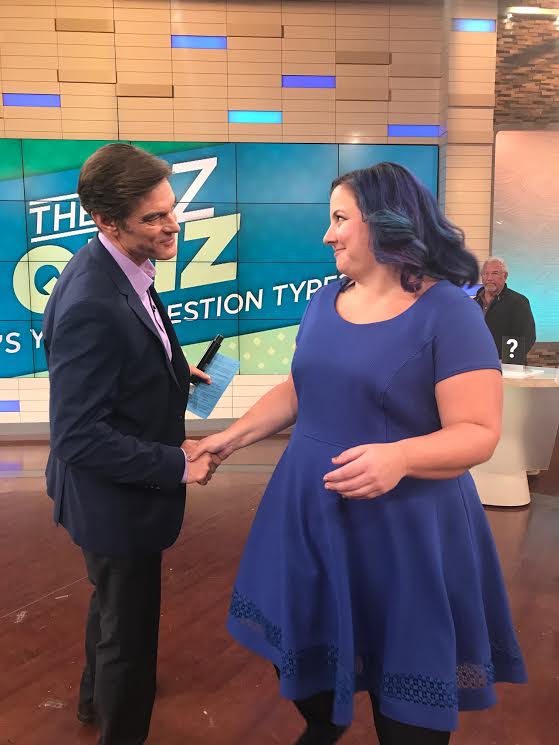 This moment says it all. The segment had just ended, we got a photo and I smiled and told him "we had fun, didn't we?" and that I was thankful for the chance to catch up. When you watch the segment you'll see from my face how excited I was to be there with him and talk about my journey and Hilton Head Health. I think you'll also be able to tell from his face he was just as excited. 