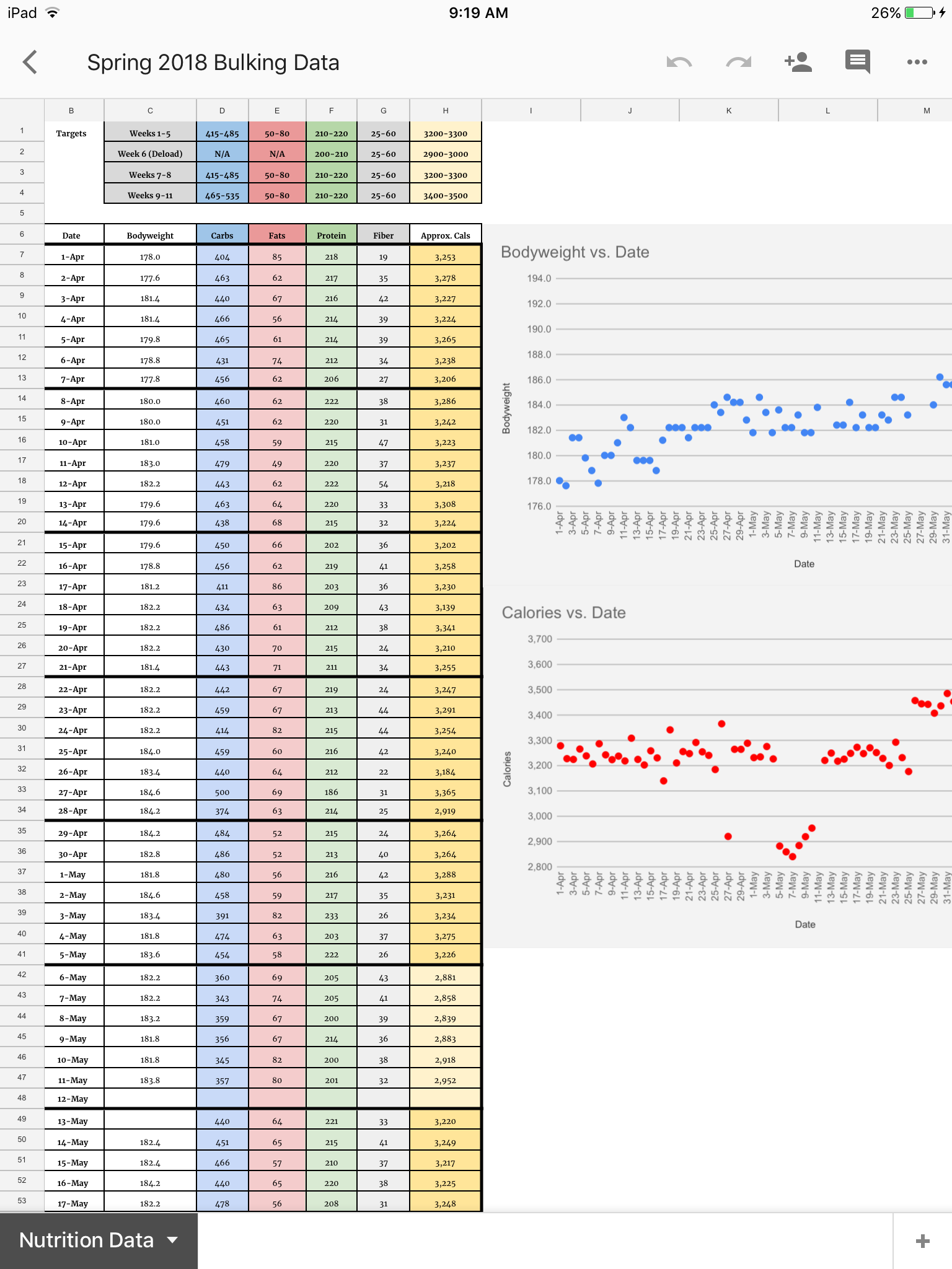 Brandon Bulking Phase - Part 2: Training/Results