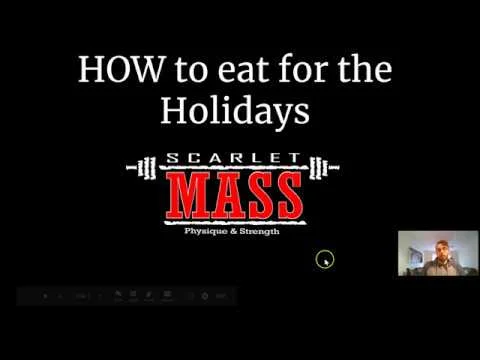 HOW to eat for the Holidays