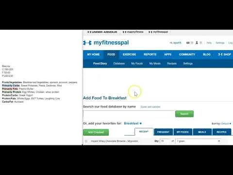 HOW to make Meals out of your Macros (CUTTING EXAMPLE)