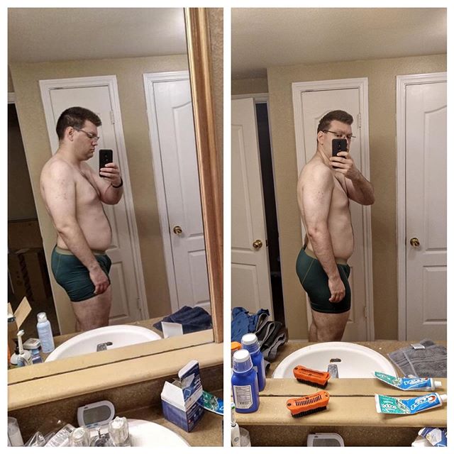 I&rsquo;m SUPER proud of my man Carl for finishing up his first 12 weeks with Scarlet Mass! #TransformationTuesday

Overall, he lost 20lbs, 4.3 inches off his waist, and most importantly, is feeling more confident and energetic than before!

Much lik