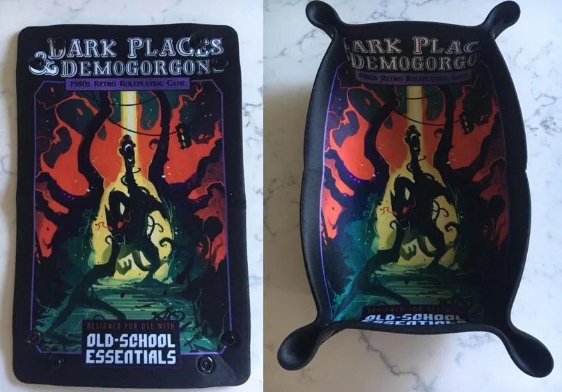Dark Places & Demogorgons for OSE Dice Tray