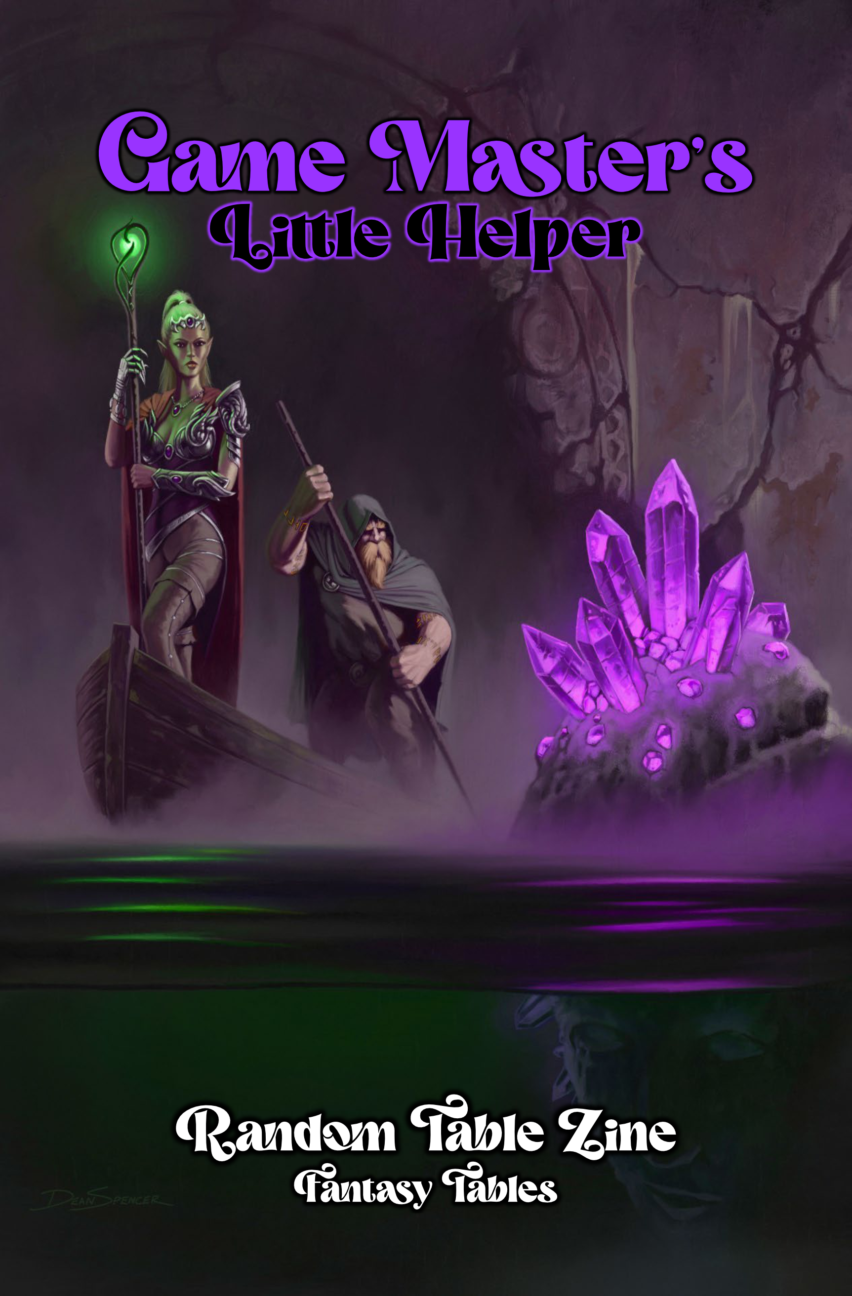 Game Master's Little Helper - Fantasy Tables - RPG zine
