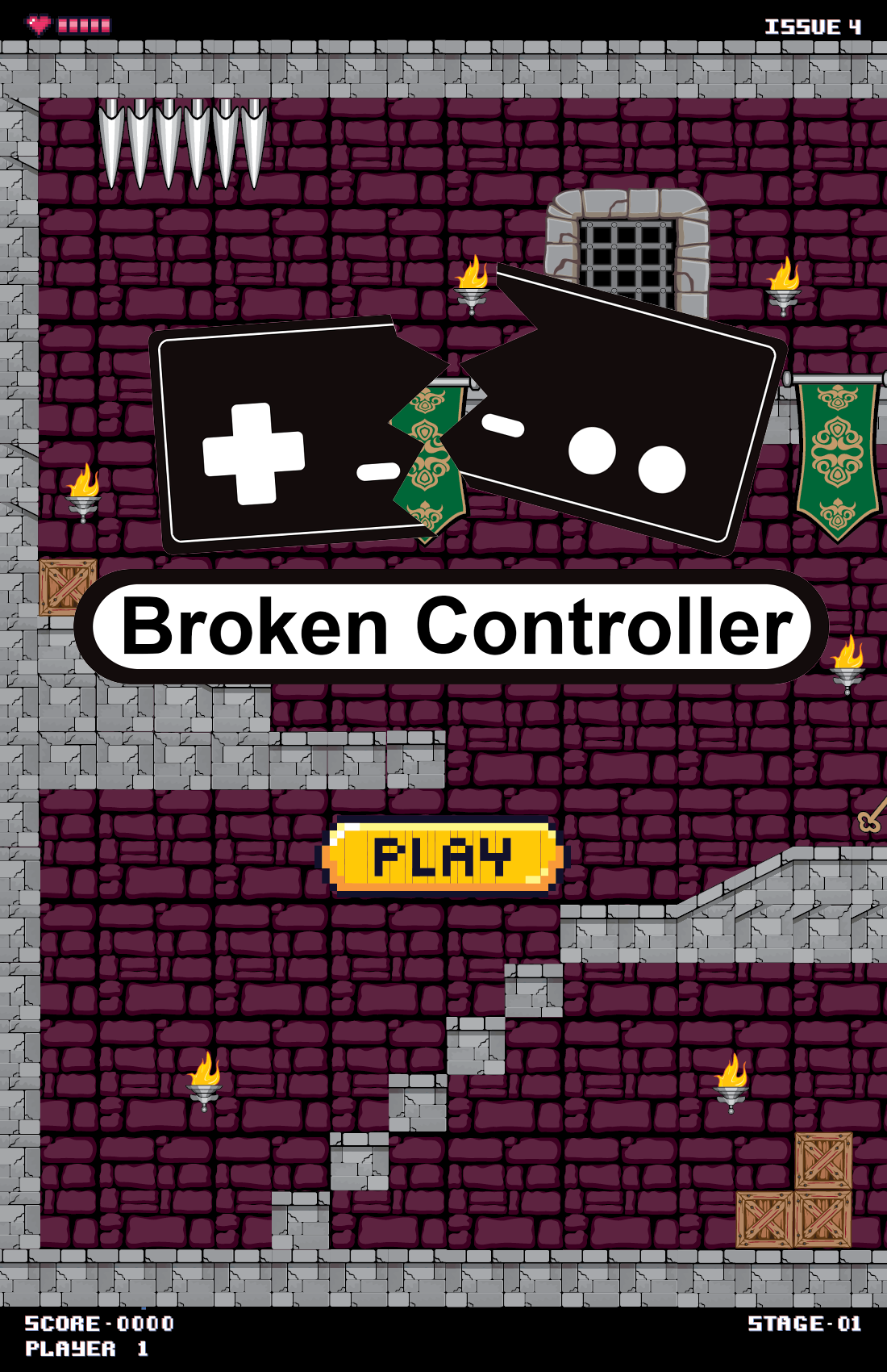 The Broken Controller - Issue #4 - Retro Video Game Fan Zine