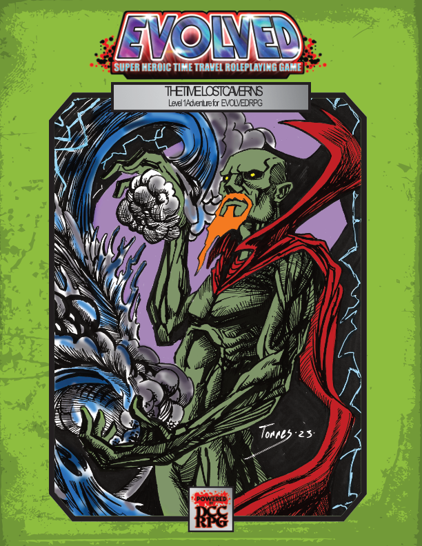 Bloat Games EVOLVED Adventure Time Lost Caverns PRINT.png