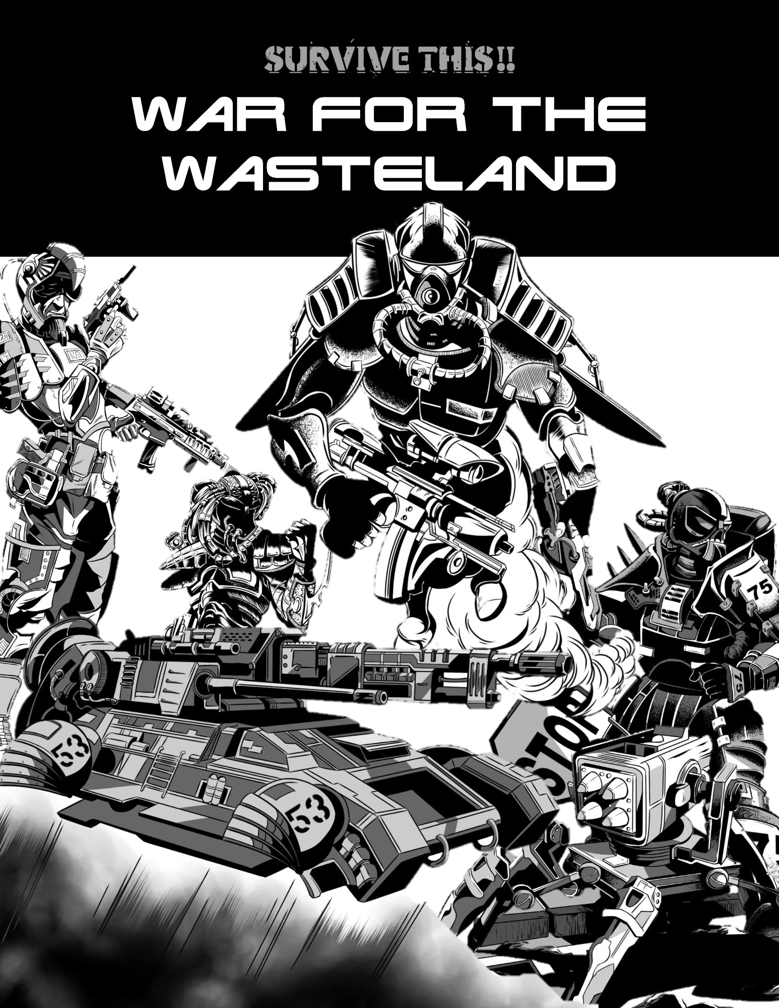 SURVIVE THIS!! War for the Wasteland - Core Rules