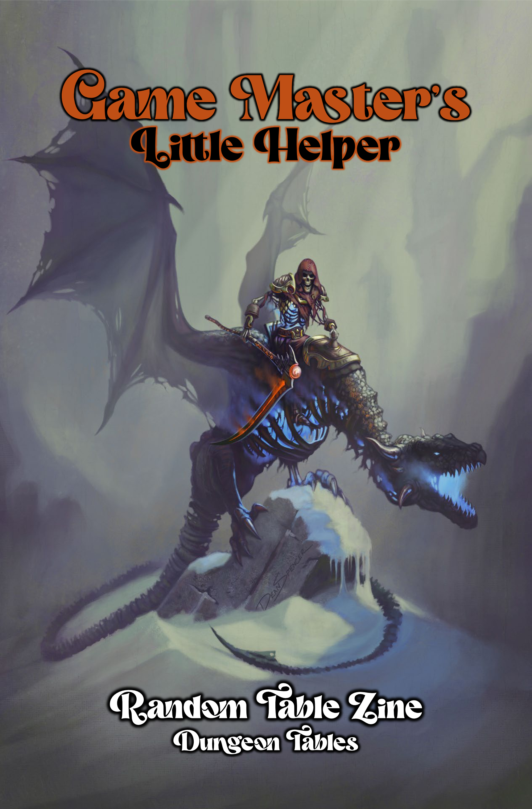 Master Helper Table Game Master's Little Helper - Dungeon Tables - RPG zine — Bloat Games