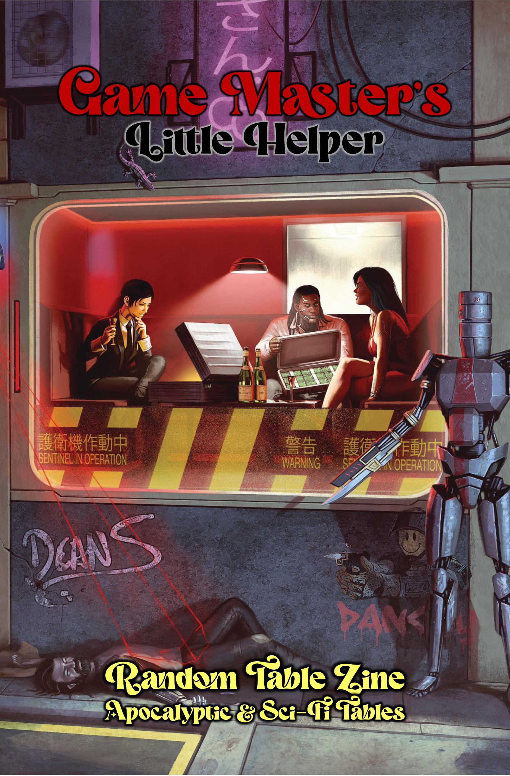 Game Master's Little Helper - Apocalyptic & Sci-Fi - Tables - RPG zine