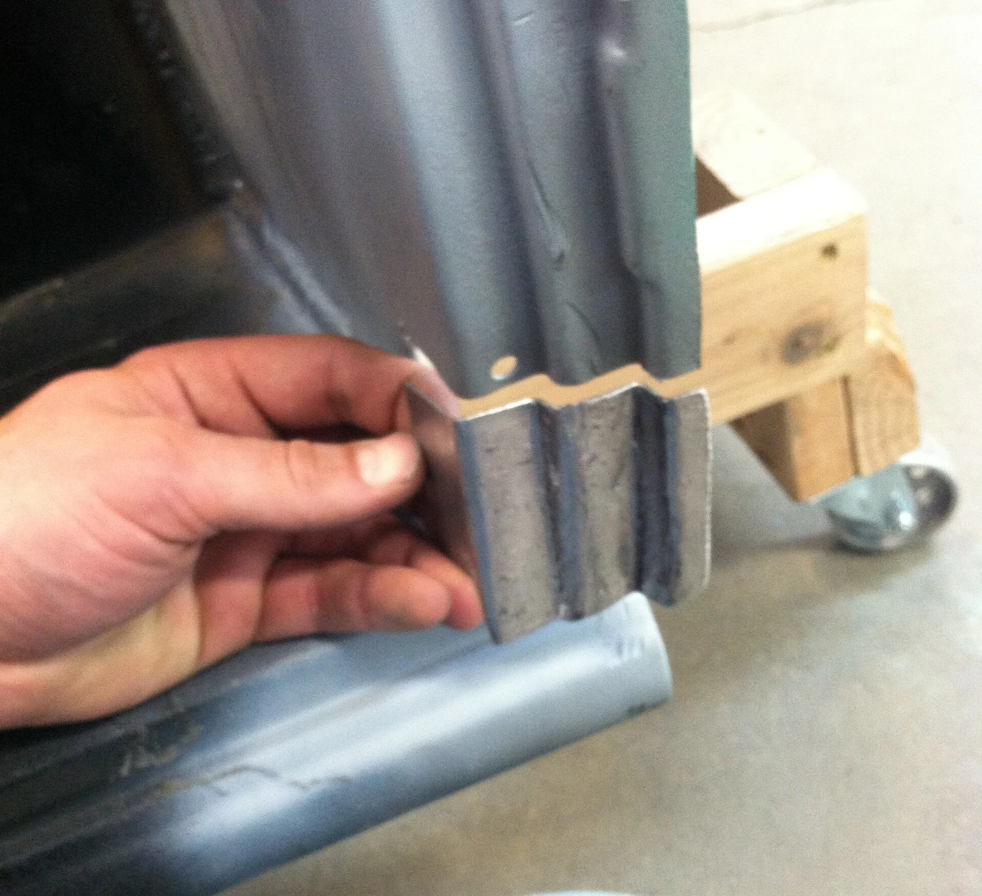 Patching Replacing Automotive Panel Damage With A Mig Welder Kromrey Kustoms Performance