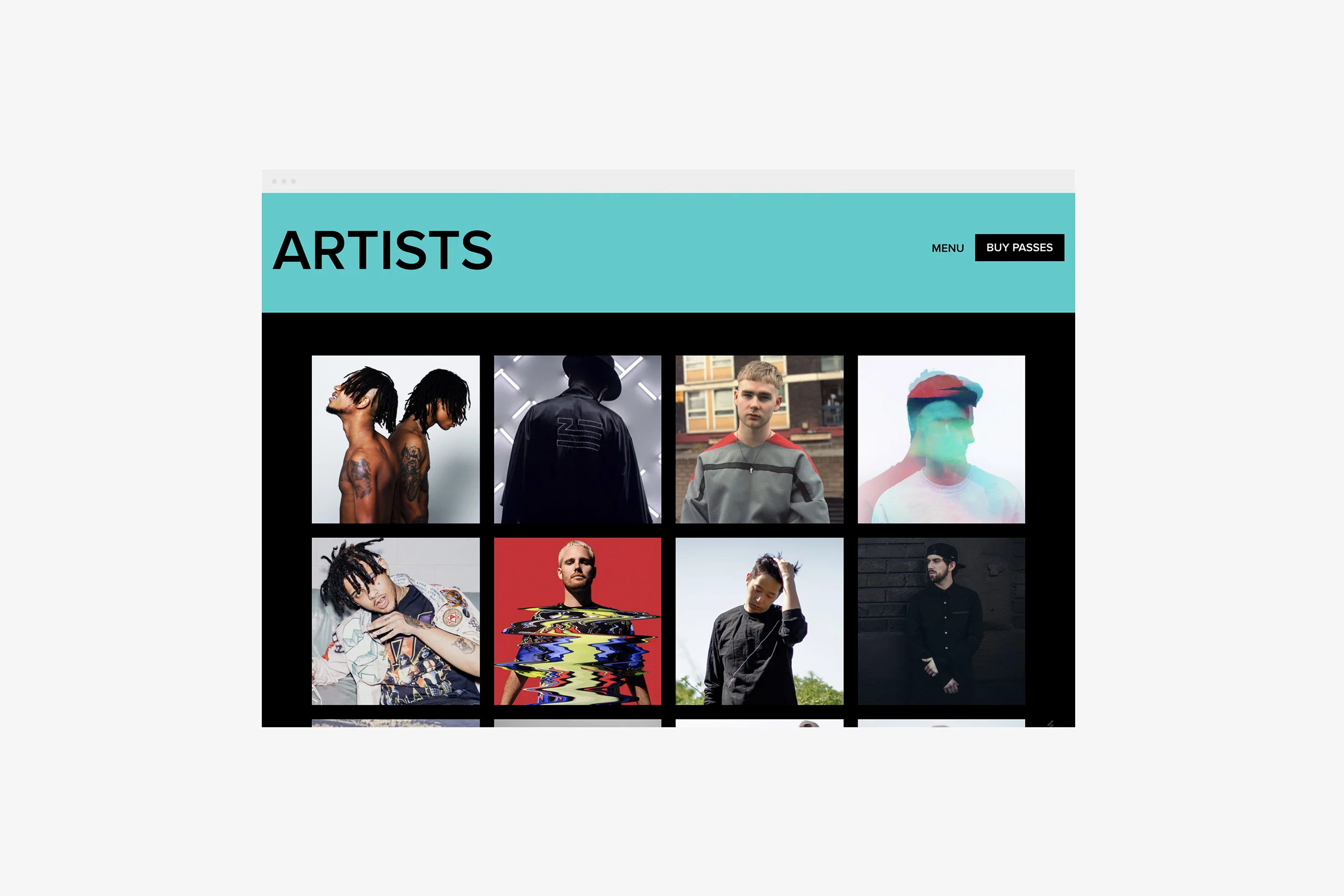 Artist Page