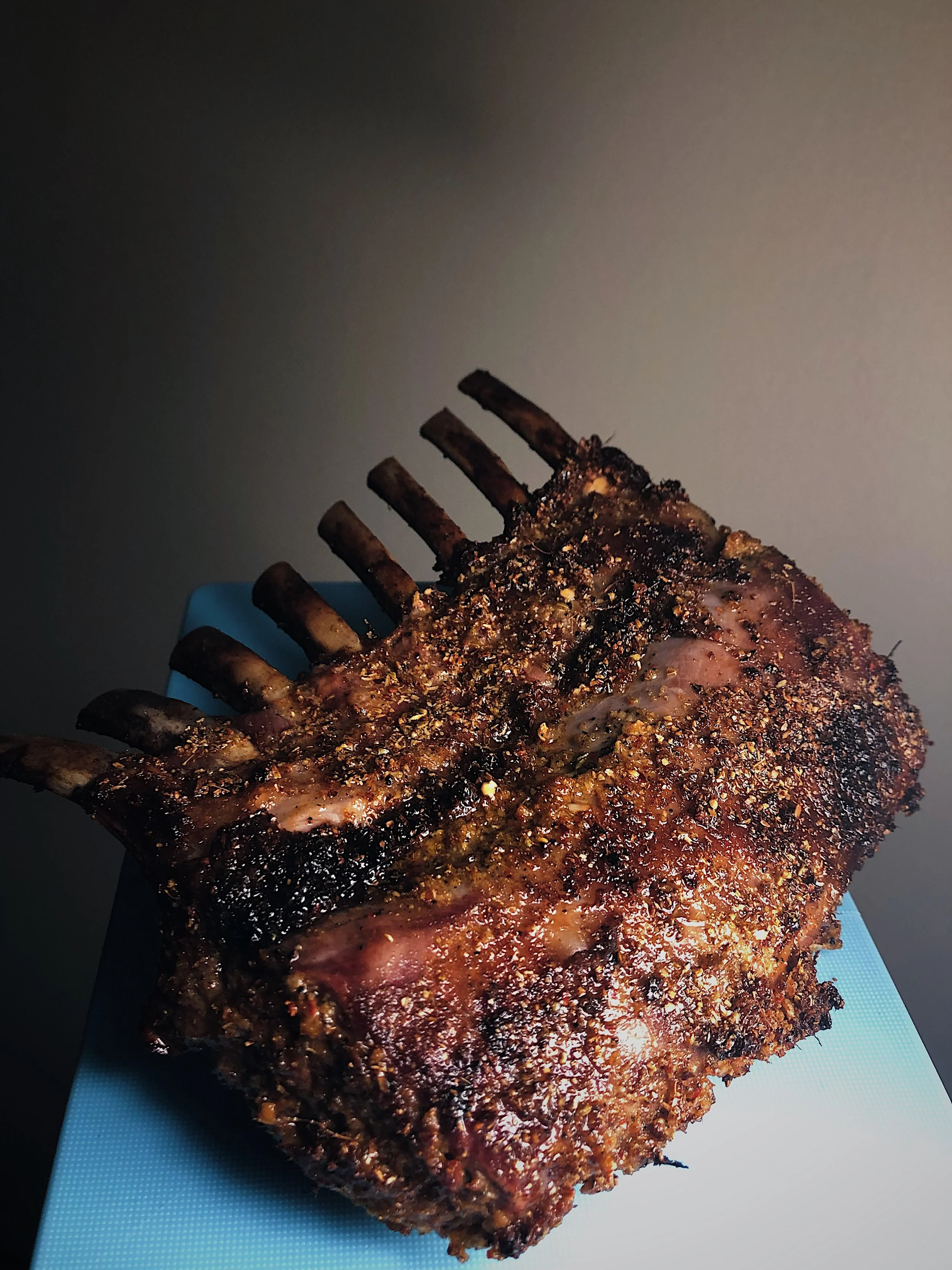 Black Pepper and Fennel Lamb Chops