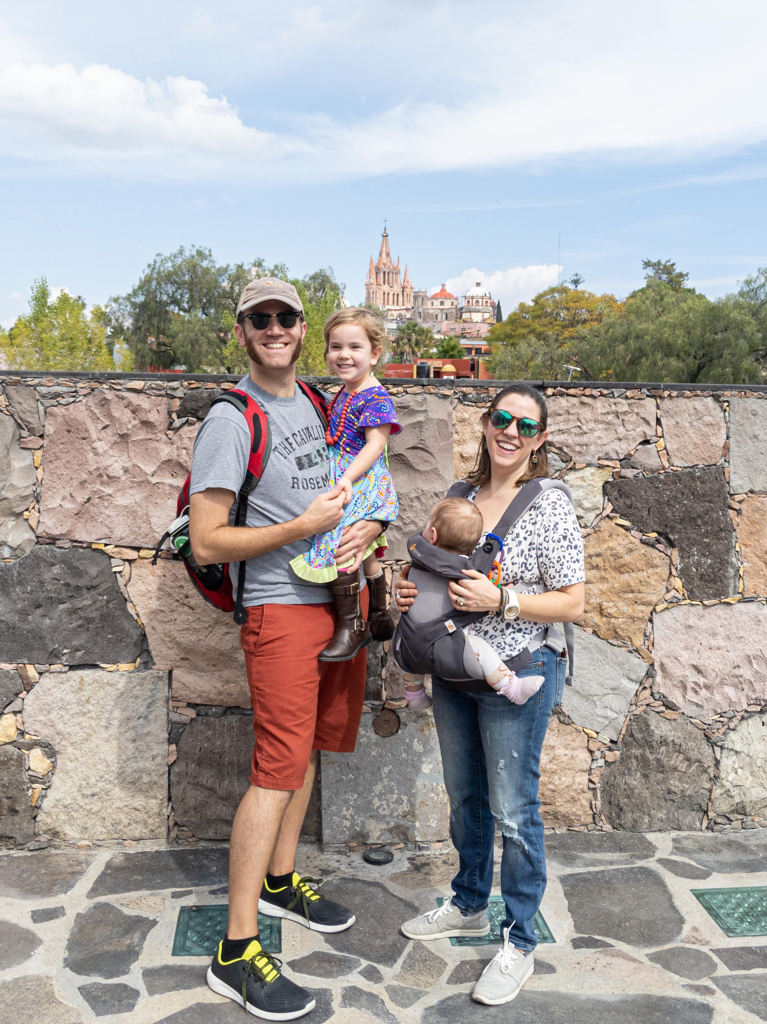 Family in San Miguel de Allende