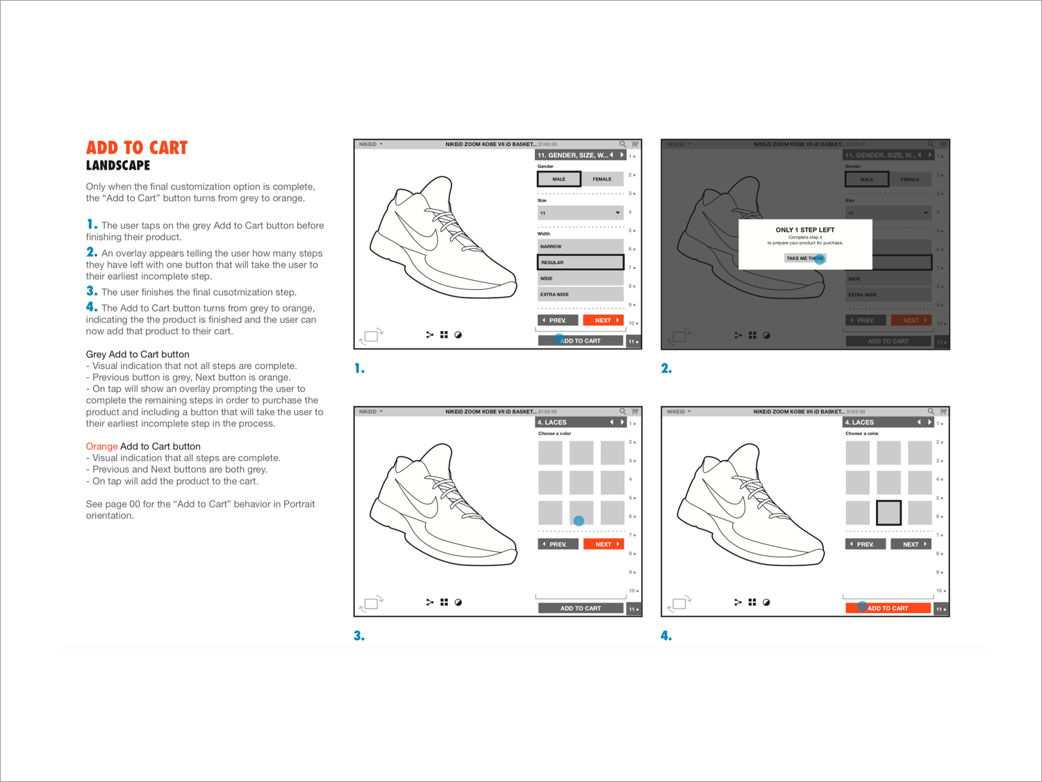  We addressed common user complaints such as clearly communicating that steps were incomplete in the customization process.&nbsp; 