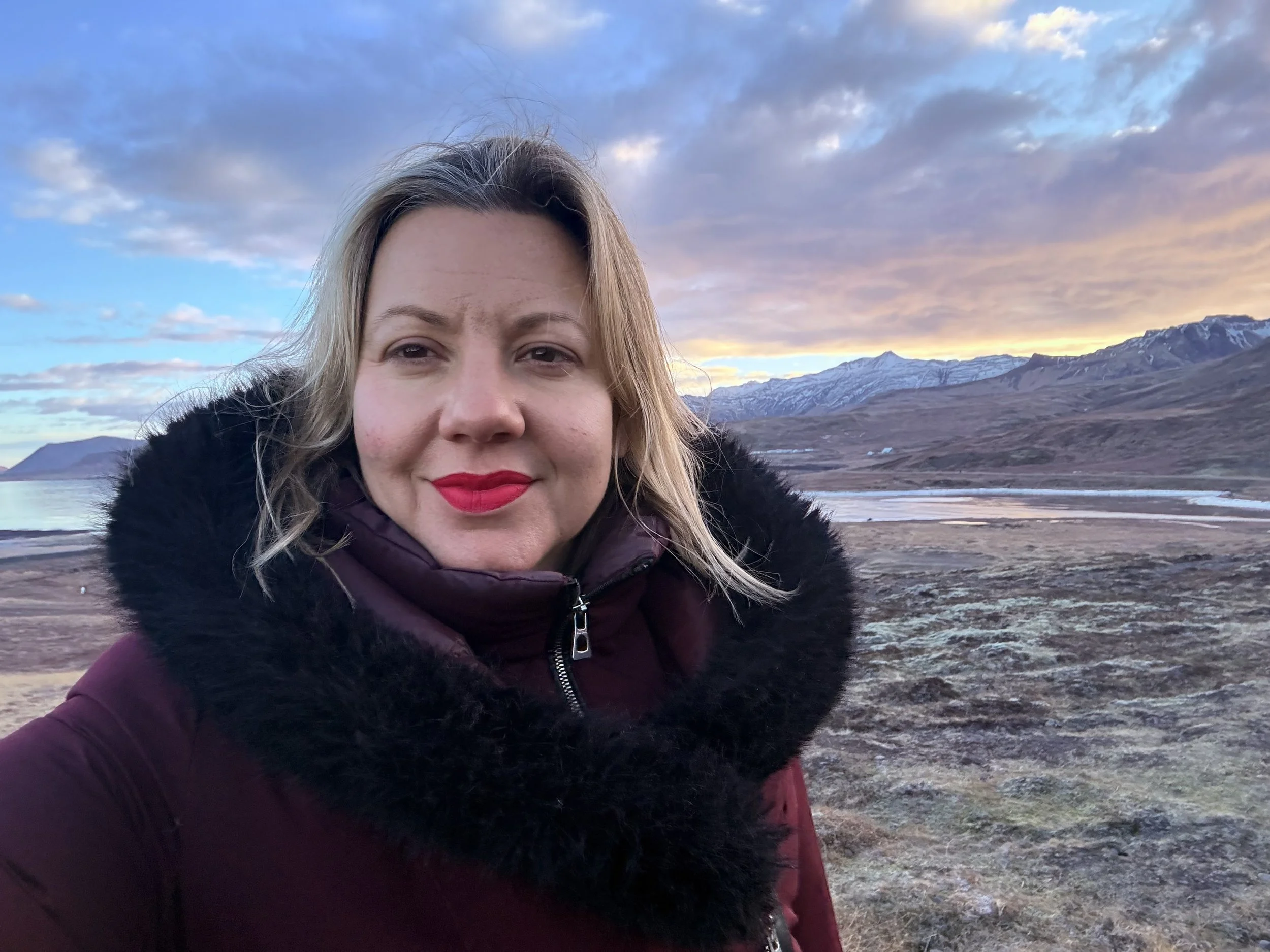 Image of Paula in Iceland