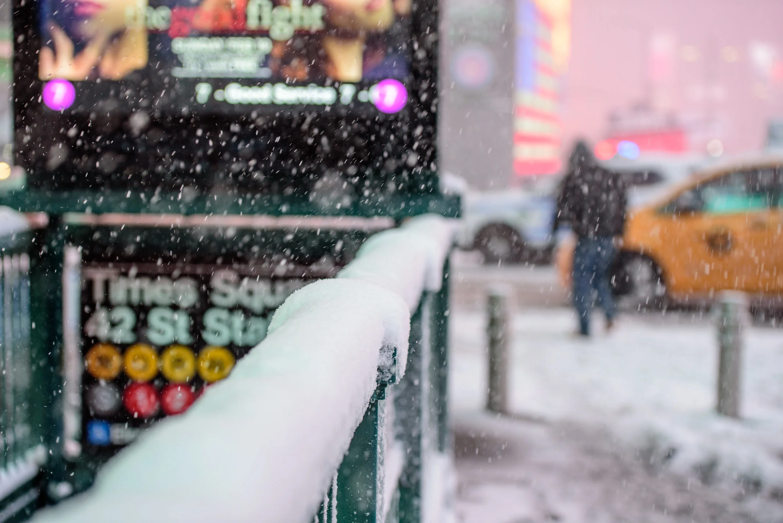 Winter storm blasts New York City