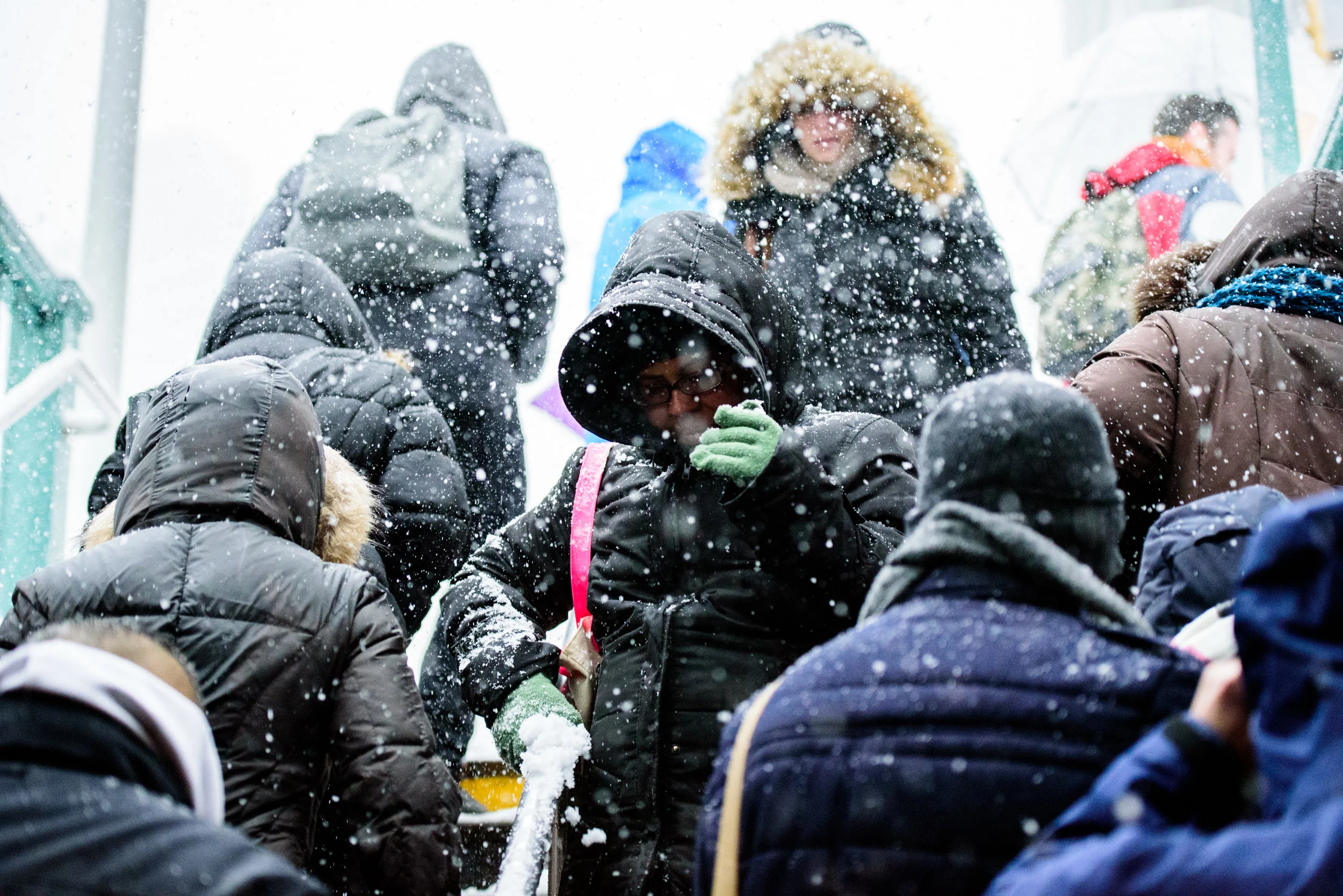 Winter storm blasts New York City