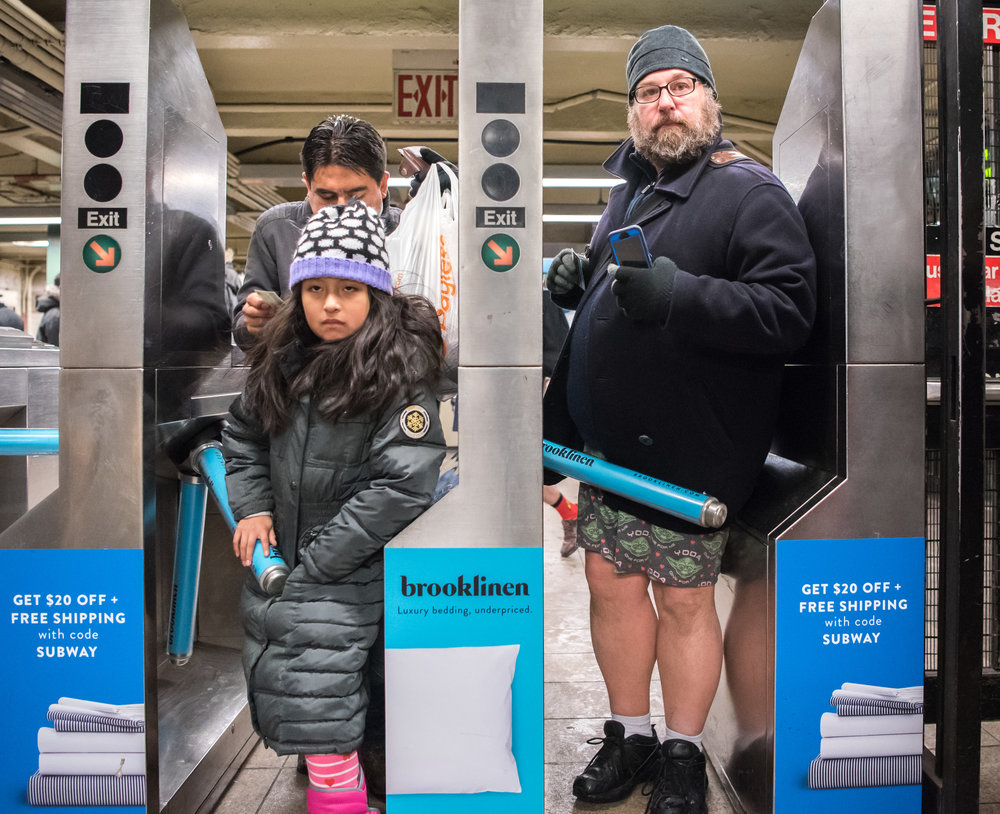 No pants subway ride [January 8]