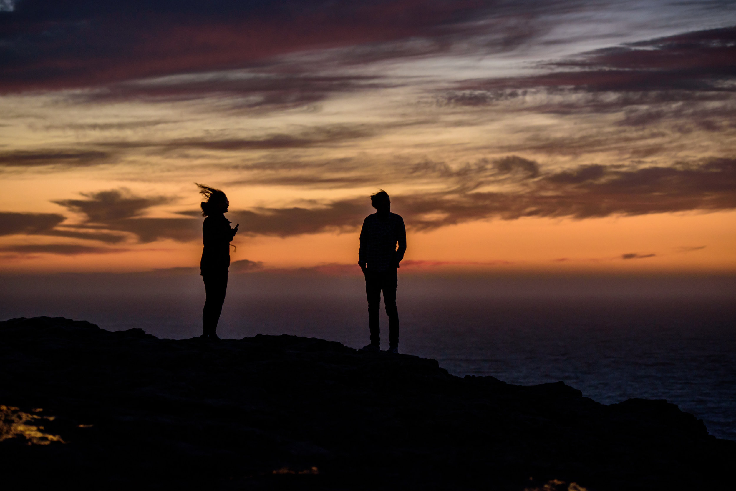 A very windy sunset [September 14]