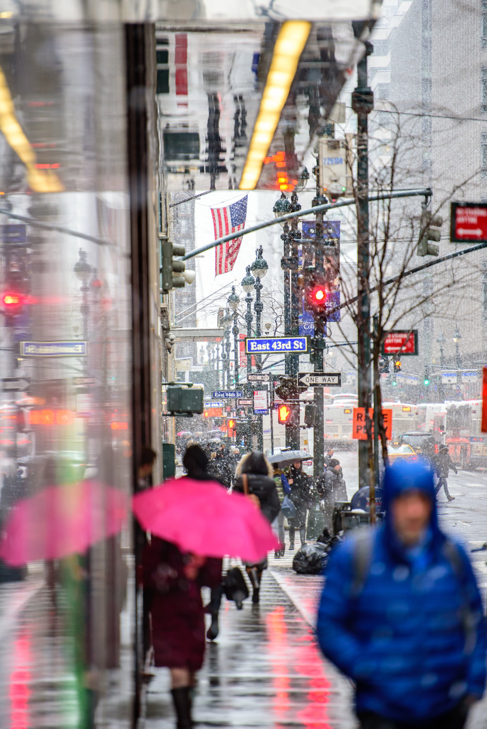  Location: Looking north on Madison Avenue at 42nd Street. 