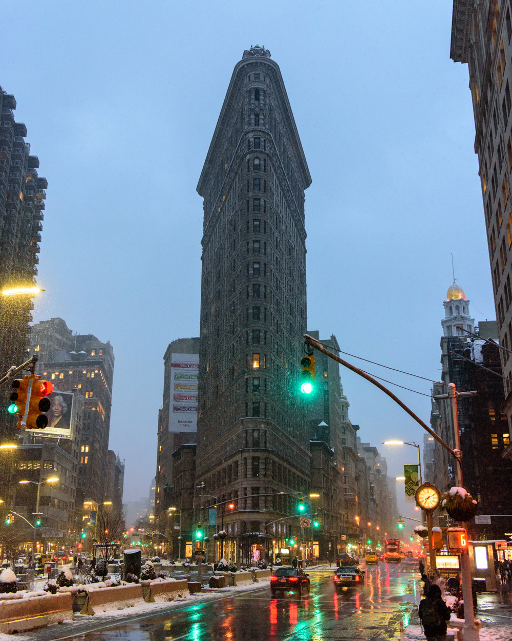  Location: Broadway and W. 25th Street (Flatiron District) 