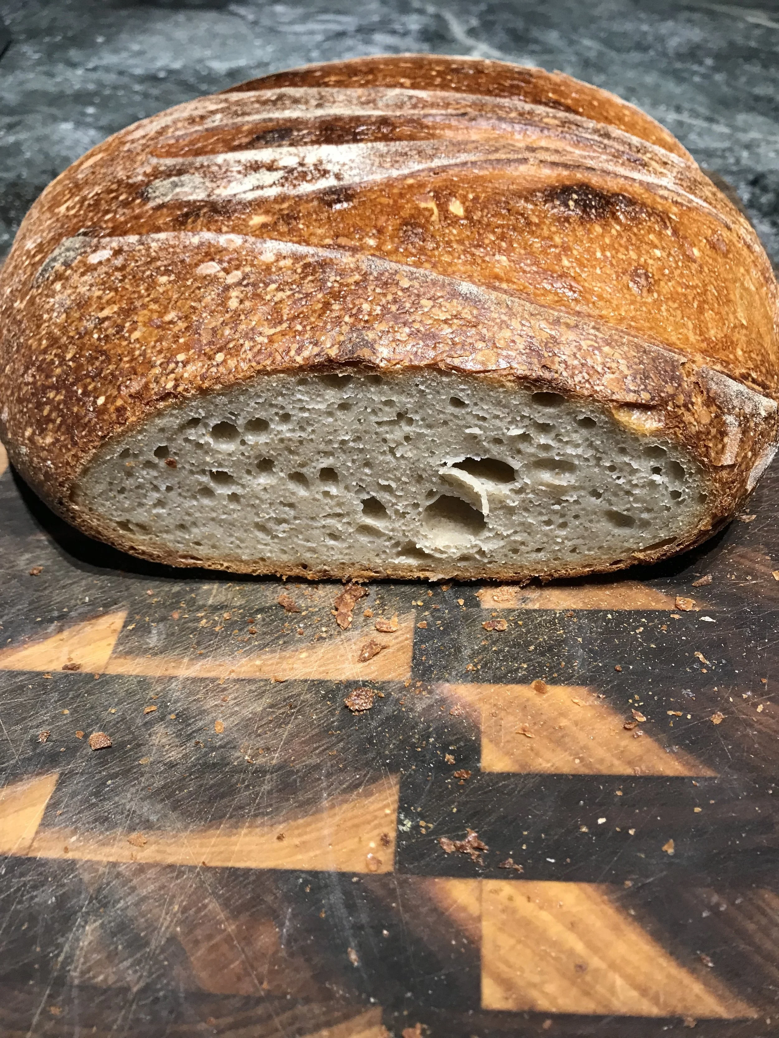 Kamut and Spelt White Sourdough Bread