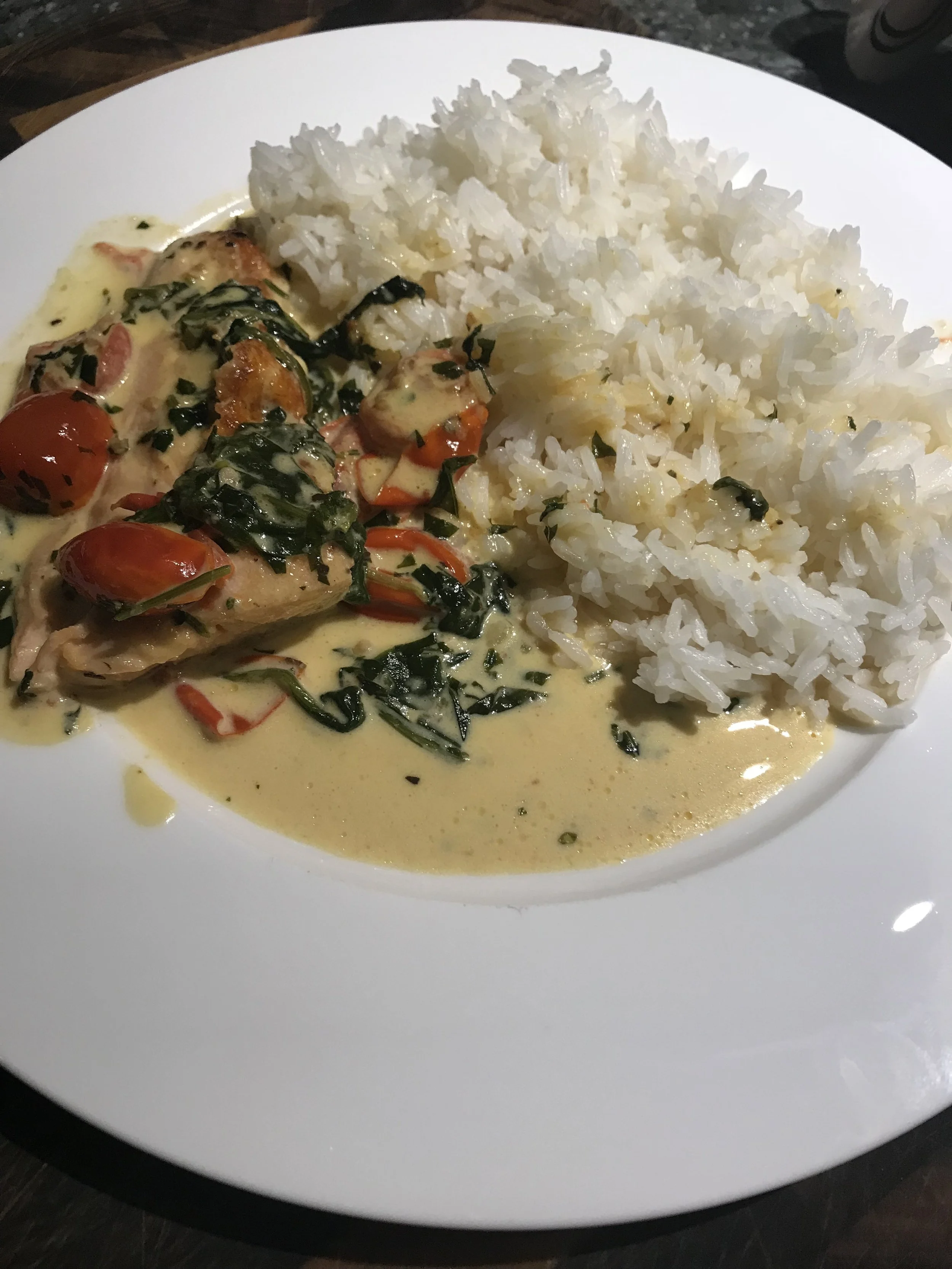 Tuscan Butter Salmon