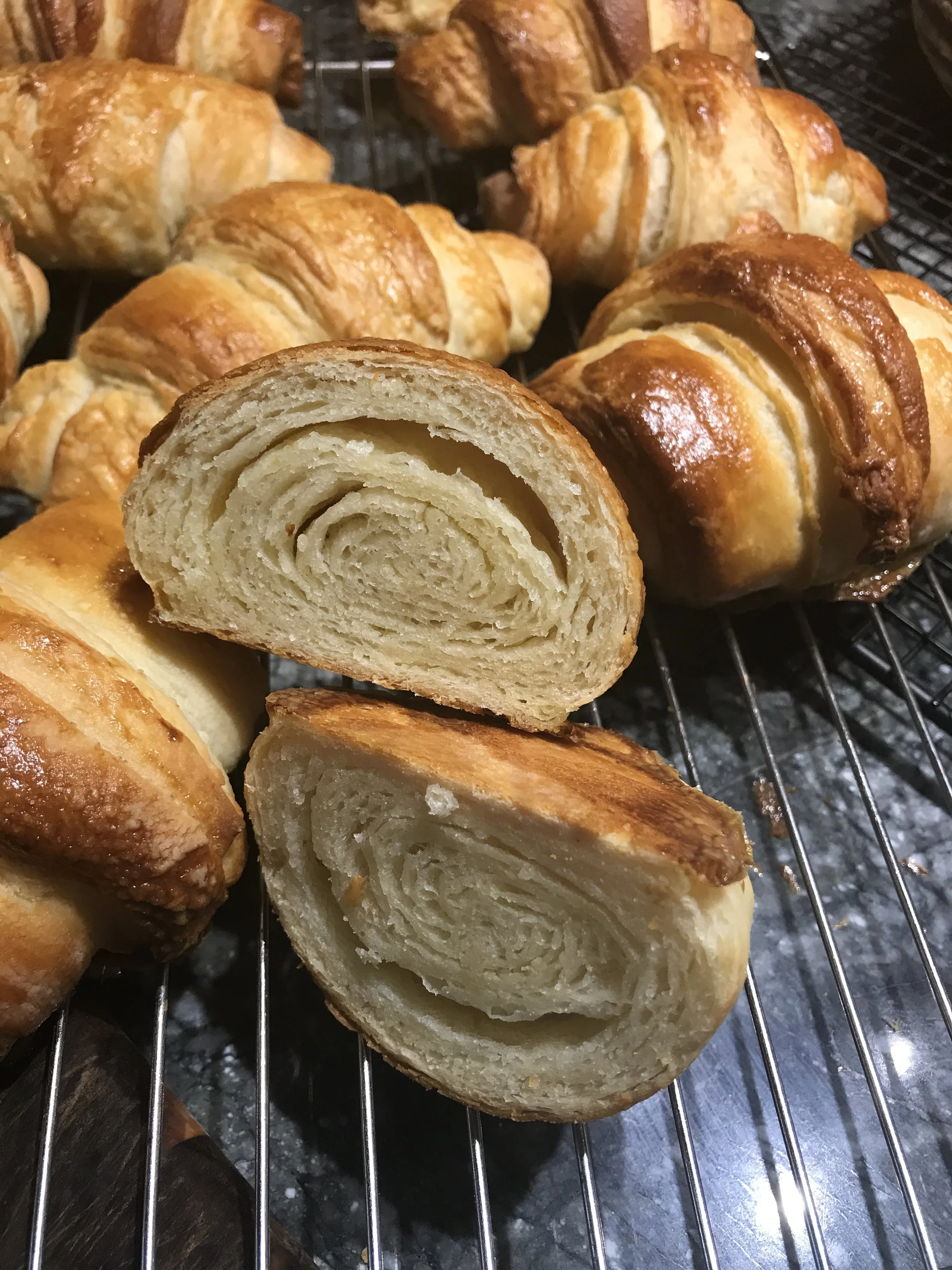 Croissant - First trial