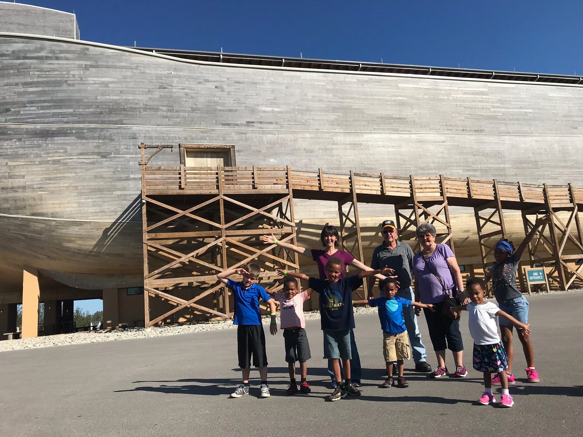 God gave Noah specific instructions, one was that it have only ONE DOOR…see it, above us?!