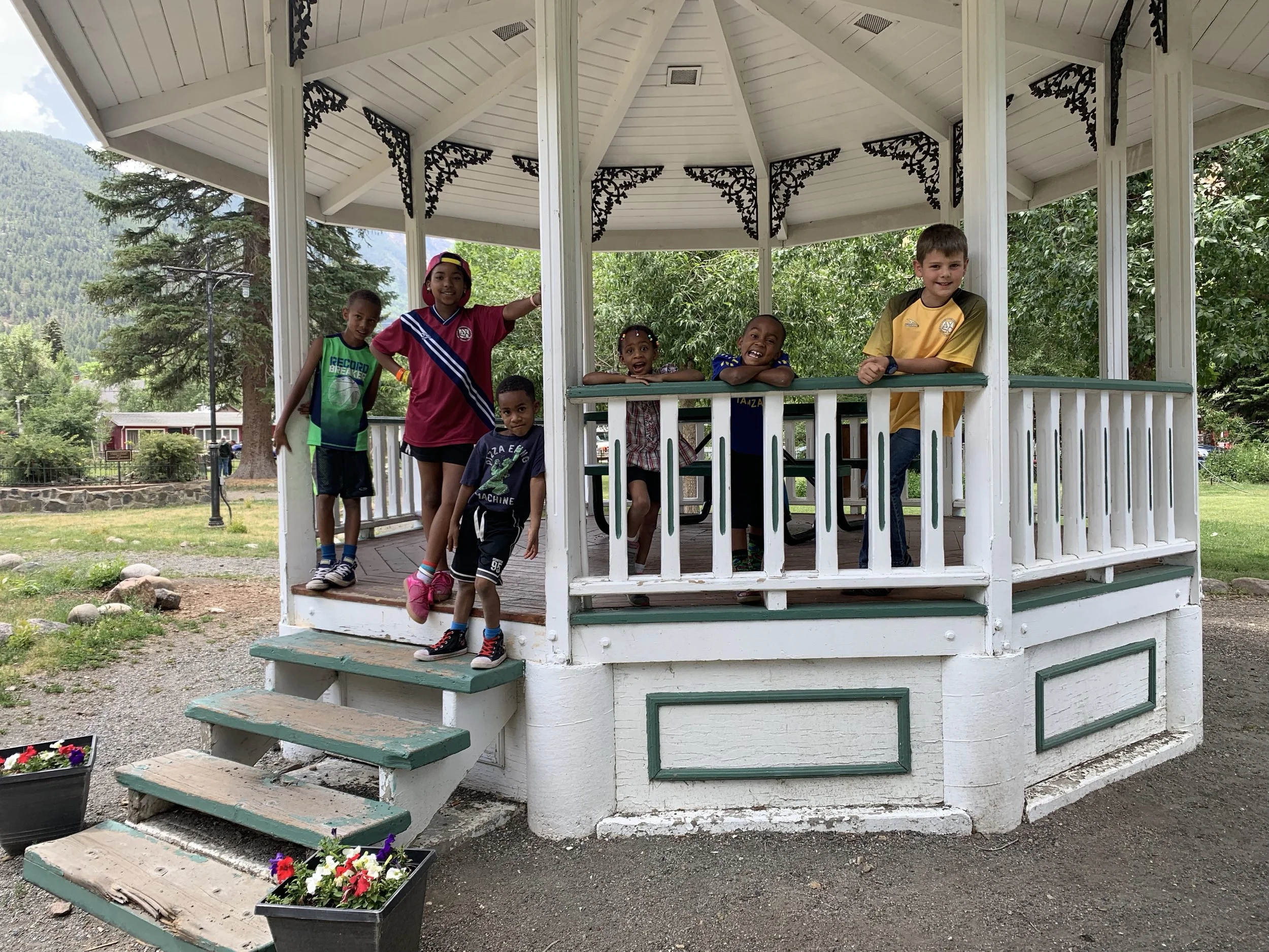 We enjoyed a picnic at a ‘new’ park in Georgetown!