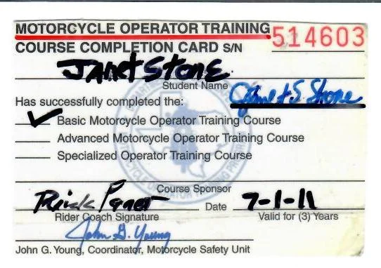Basic Motorcycle Operator Training Course Texas Reviewmotors Co