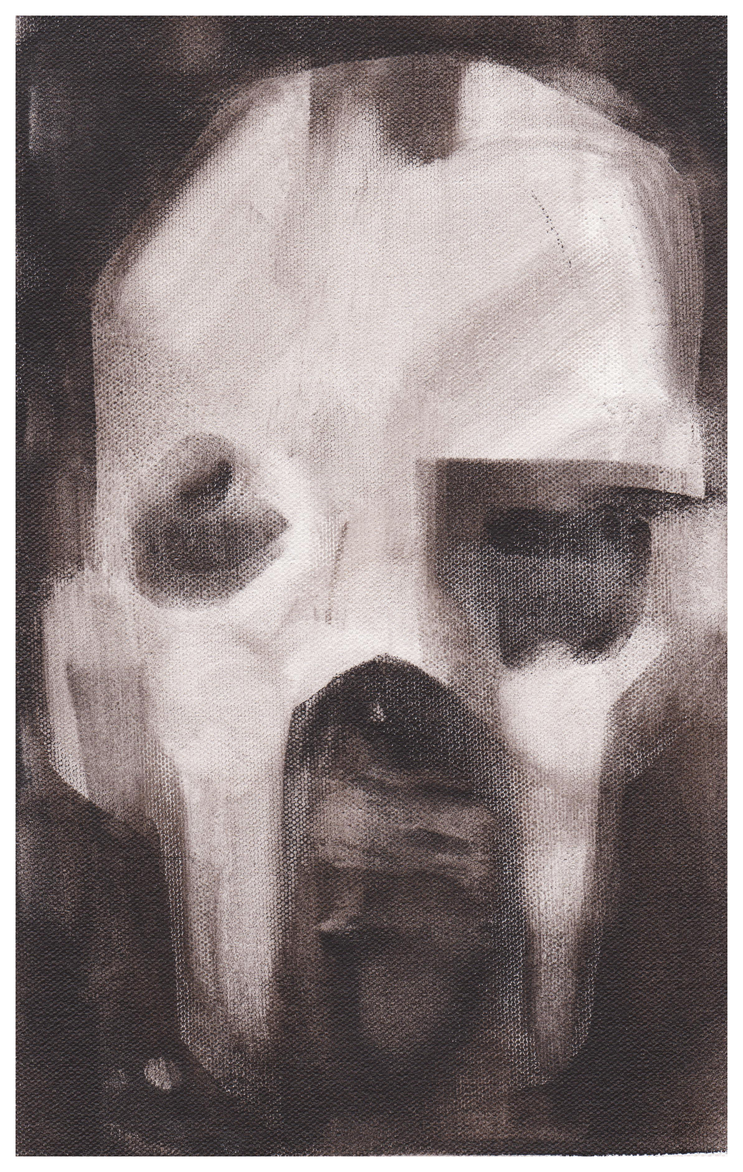 acrylic on canvas pad 8.5 x 13 inches 2017 RESERVED
