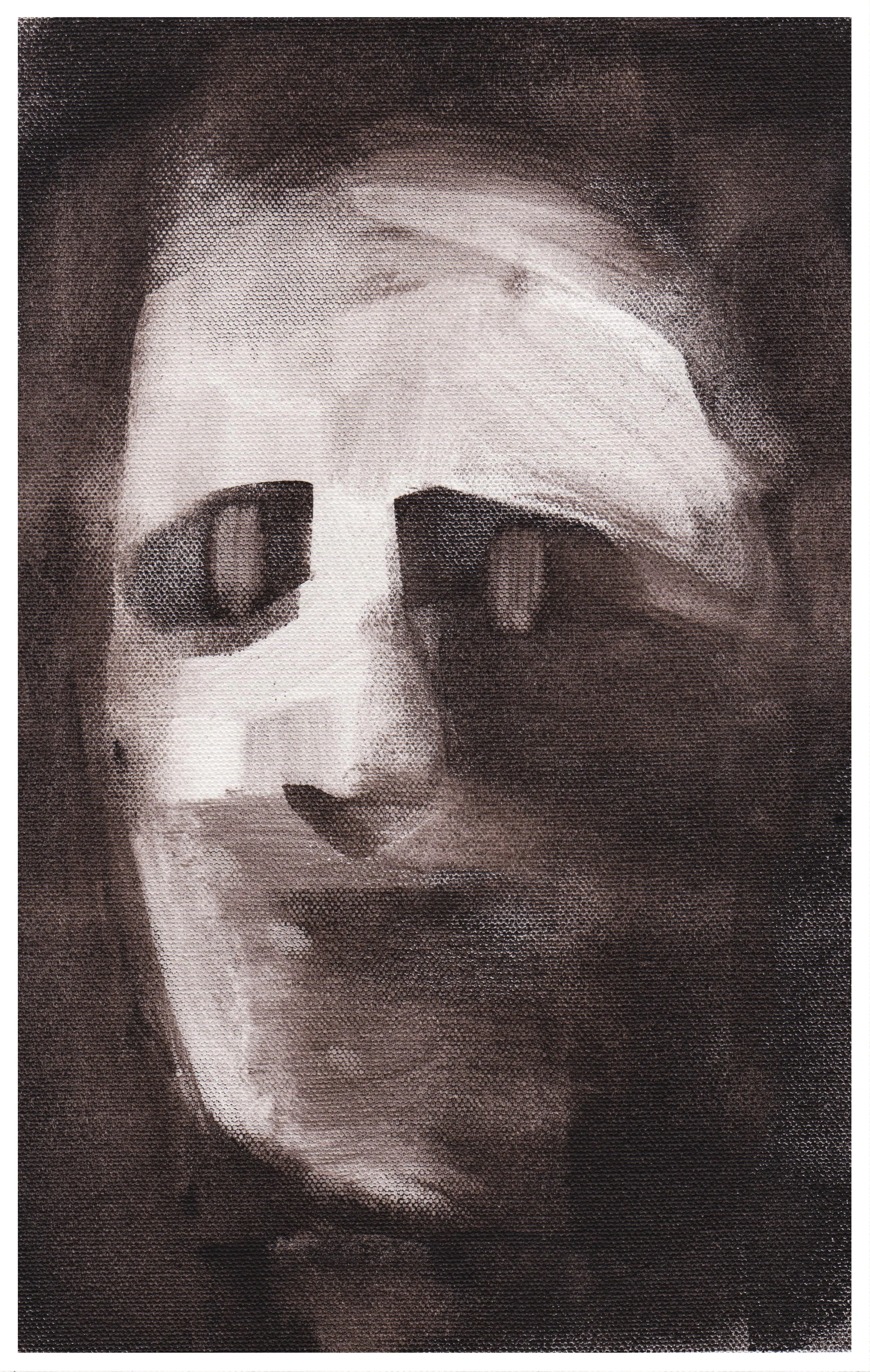 acrylic on canvas pad 8.5 x 13 inches 2017