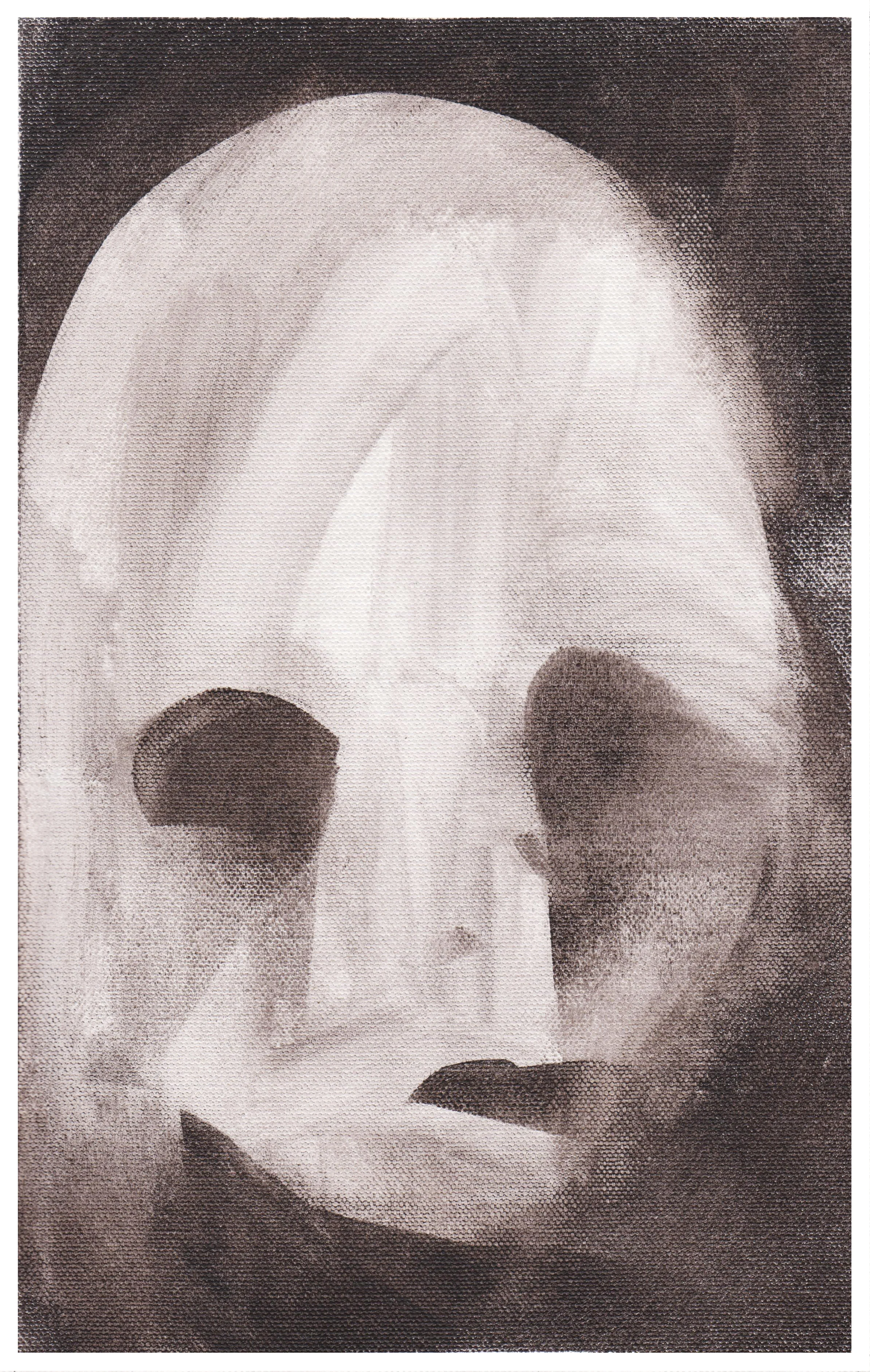 acrylic on canvas pad 8.5 x 13 inches 2017