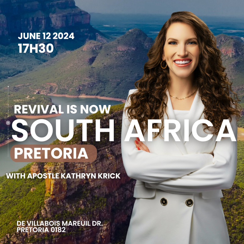 REVIVAL IS NOW PRETORIA SOUTH AFRICA!