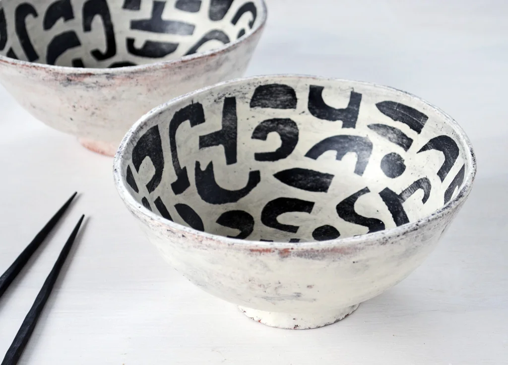 Abstract Noodle Bowls