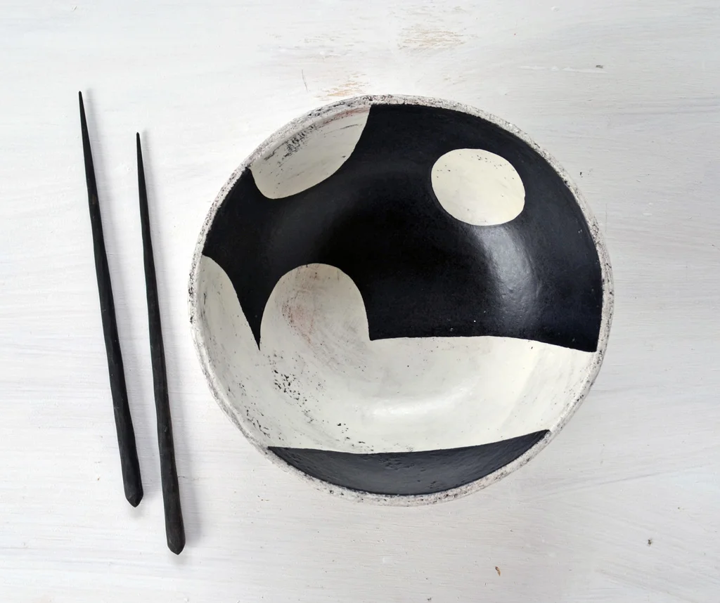 Handpainted Noodle Bowl