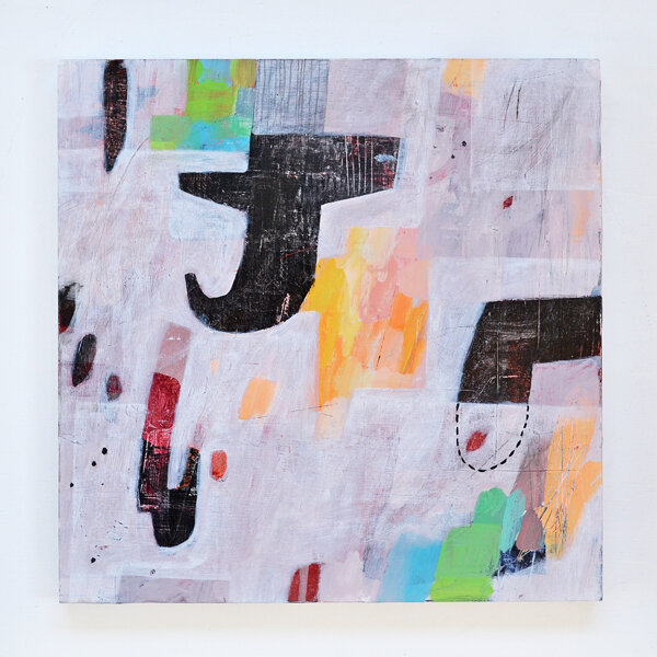 UNTITLED, 2020 - ACYLIC ON BOARD, 30X30CM. SOLD