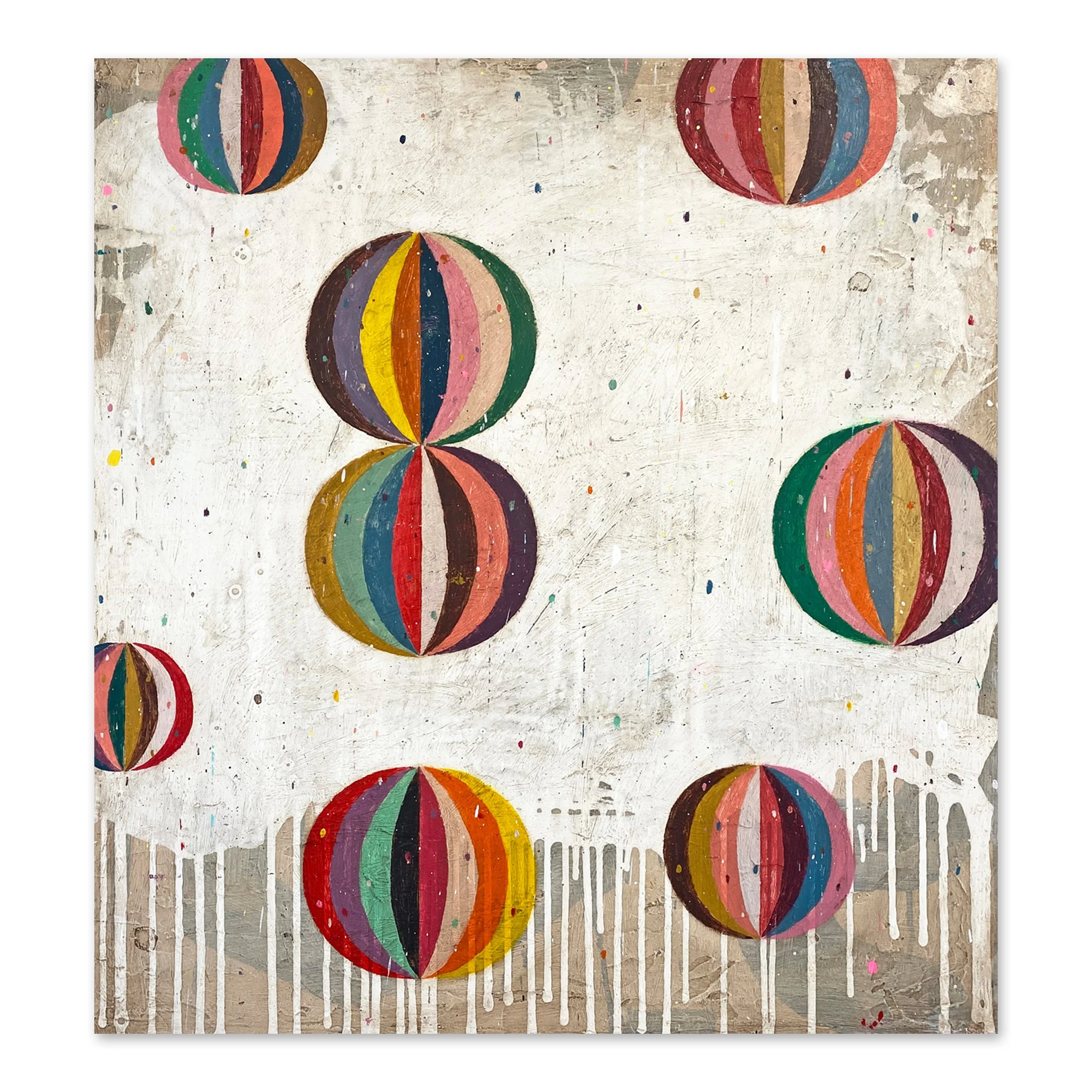 Highs and Lows, 60x60cm.  SOLD.