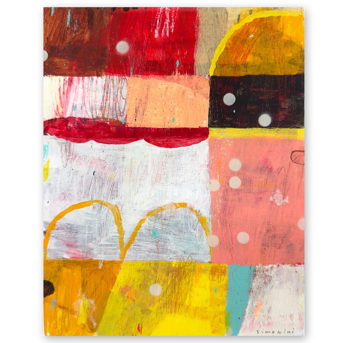 Where the Light Shines In, 20x25cm.  SOLD.