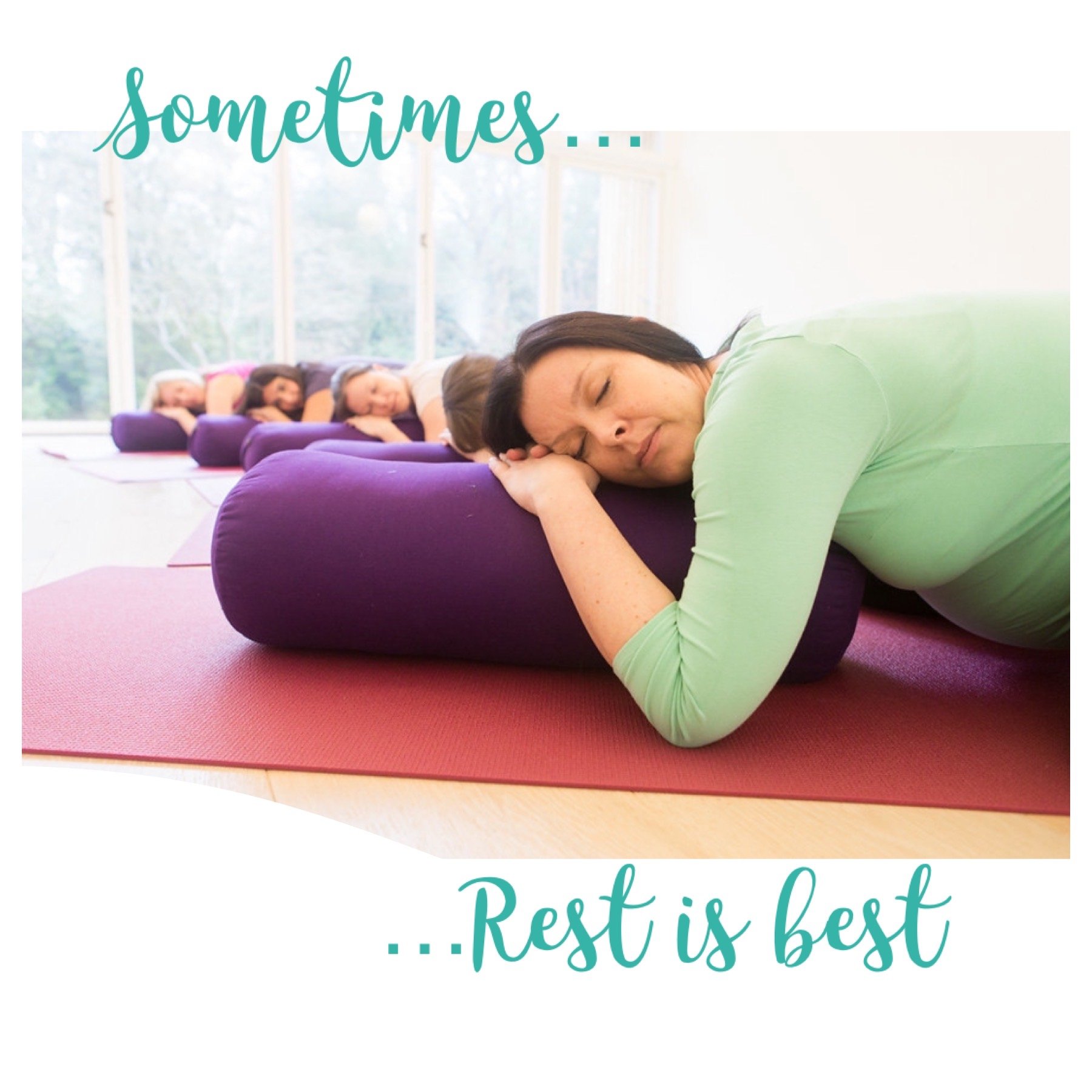 Sometimes Rest is Best