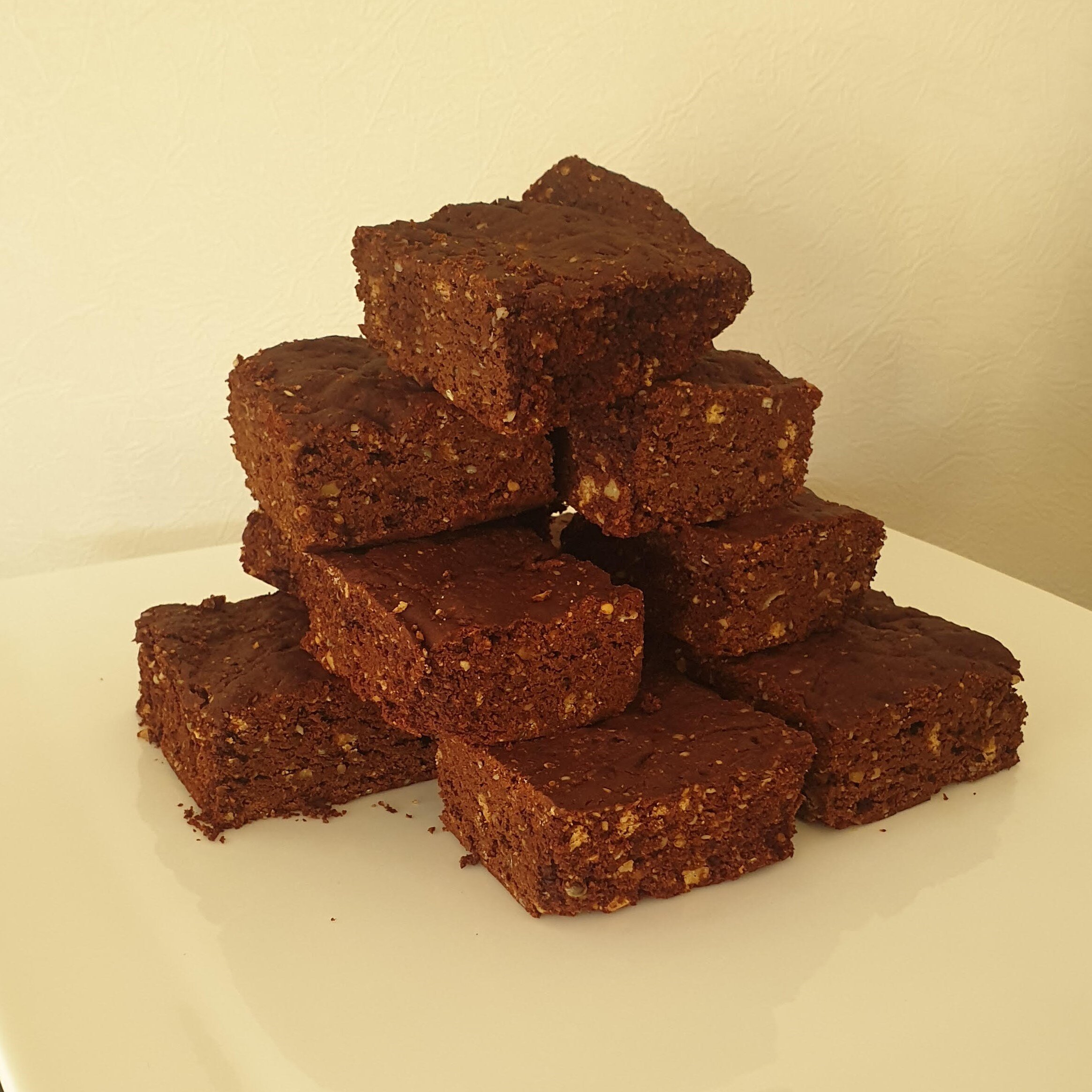 Chocolate Protein Hemp Brownies