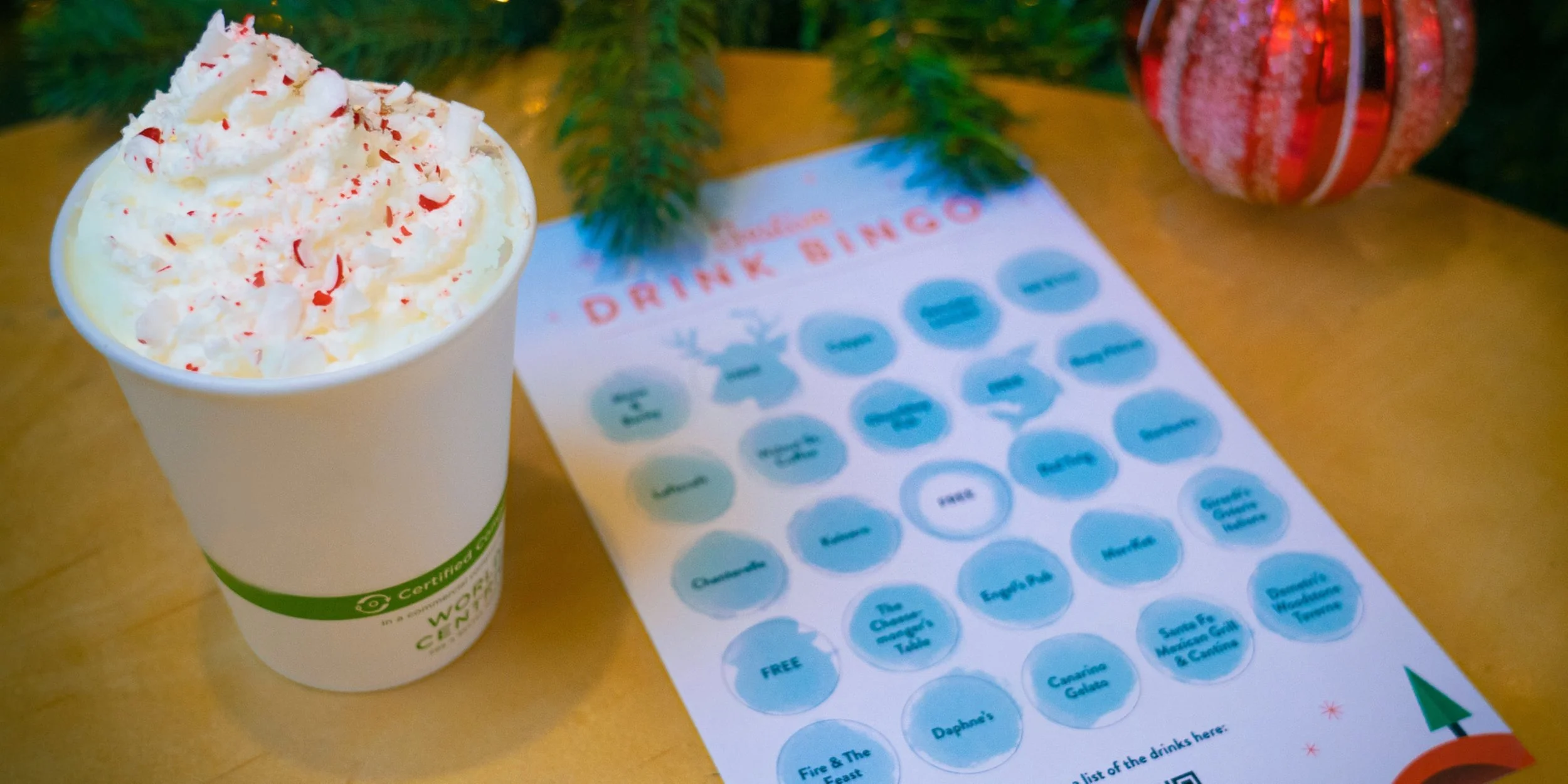 Festive Drink Bingo
