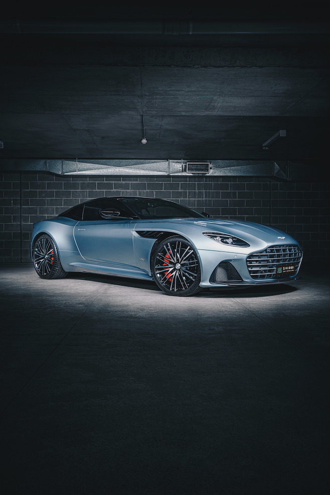 shibbi car detail mobile car detailing ceramic coating aston martin DBS superleggera in Rose Bay Sydney.