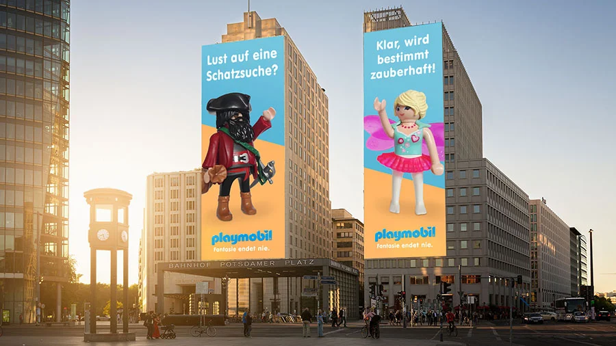Zwei Spielewelten verabreden sich.