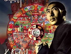 Cover art for Karma -- the new music album featuring poems by Lelung Rinpoche
