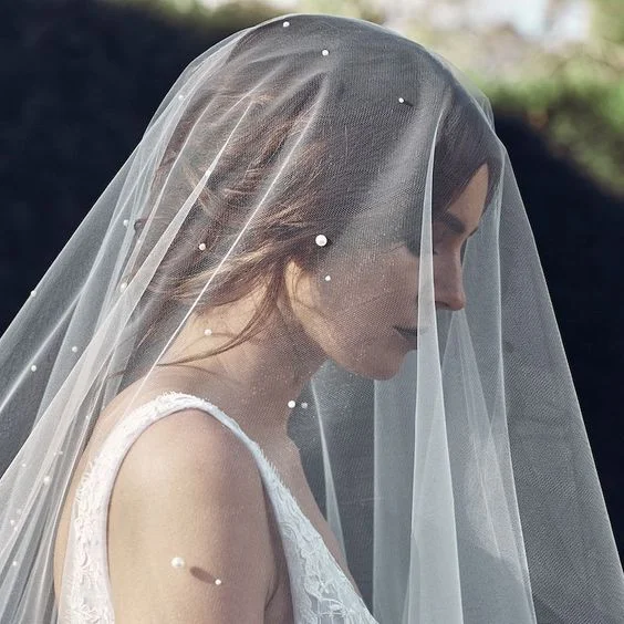 Customised Pearl Wedding Veil Singapore.jpeg