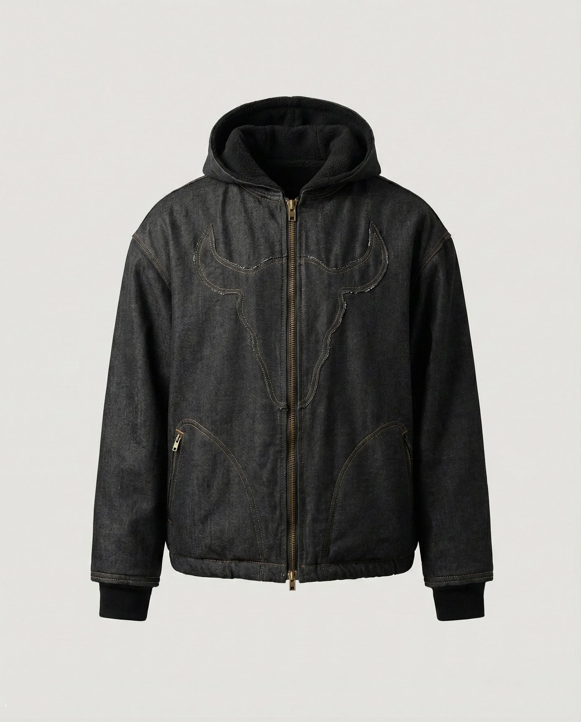 RANCHO HOODED DENIM JACKET
