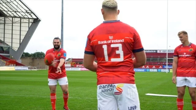 Munster Currys stadium ad present logo