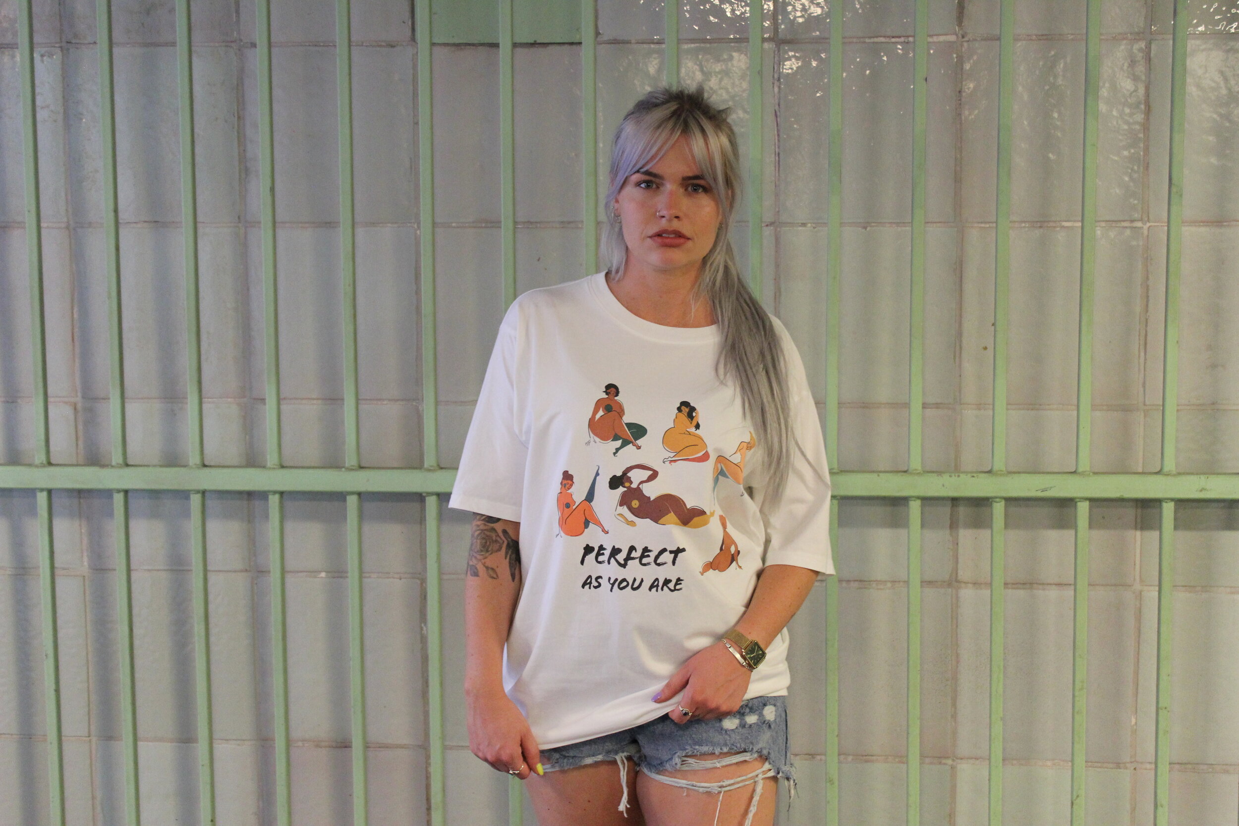 Statement T-shirts- collaboration with b:njud #awearnessart 